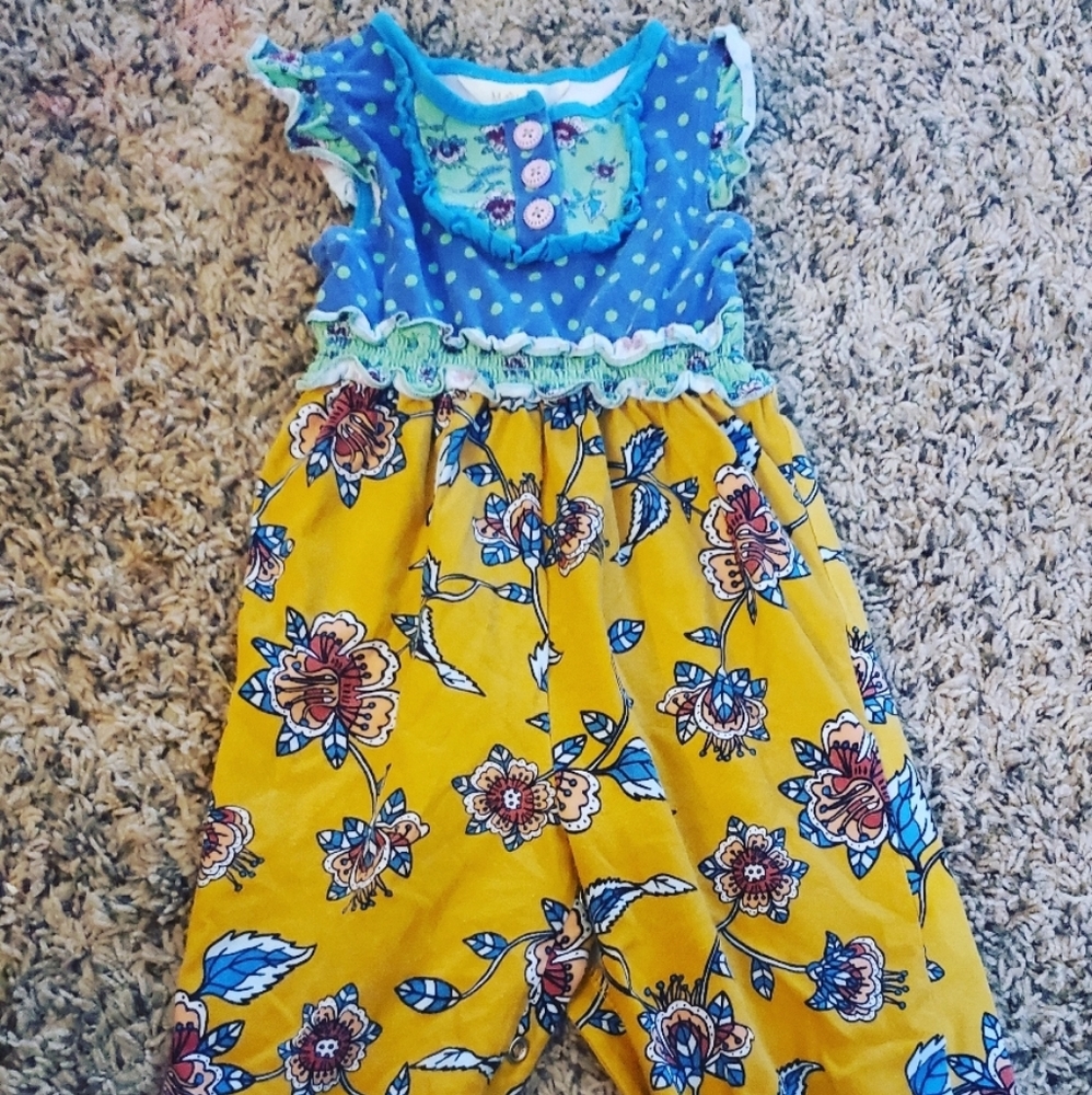 Matilda Jane Toddle Off Romper, Size 12-18mo